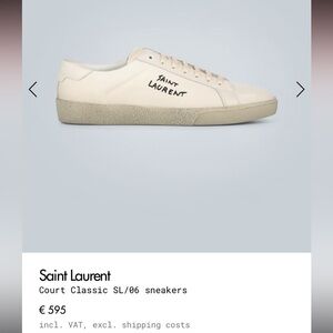 Saint Laurent
Court Classic SL/06 sneakers